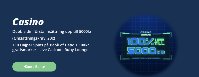 hajper casino bästa bonus