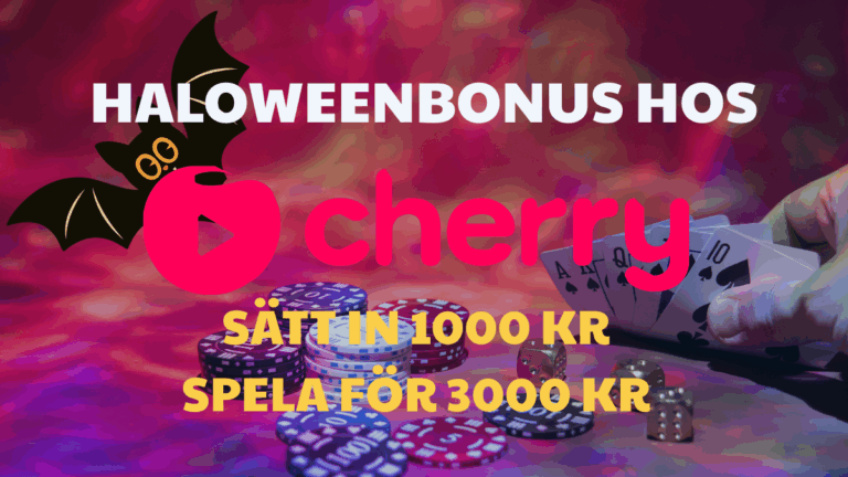 Halloweenbonus hos Cherry Casino