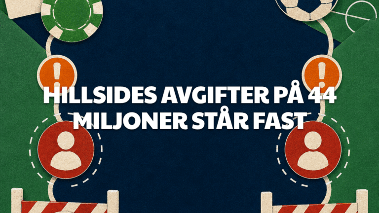 Hillsides avgifter på 44 miljoner står fast