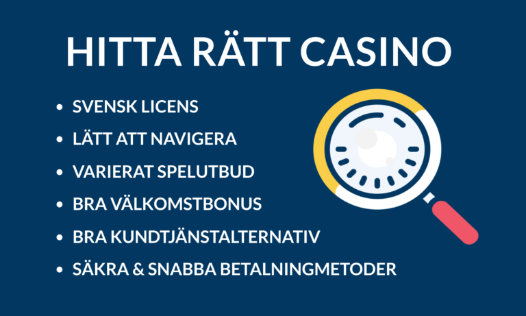 hitta bäst casino online