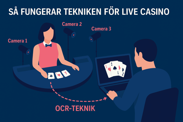 så fungerar ett live casino