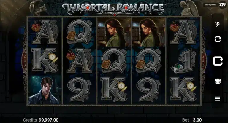 immortal romance slot recension