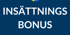 Insättningsbonus