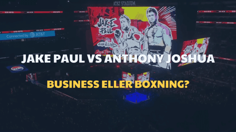 Speltips: Jake Paul vs Anthony Joshua – Odds 20/12