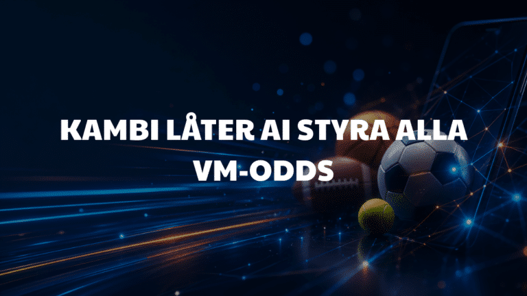 Kambis VM-odds drivs helt av AI