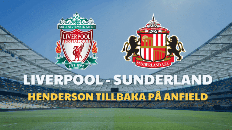 Speltips Liverpool – Sunderland 3/12