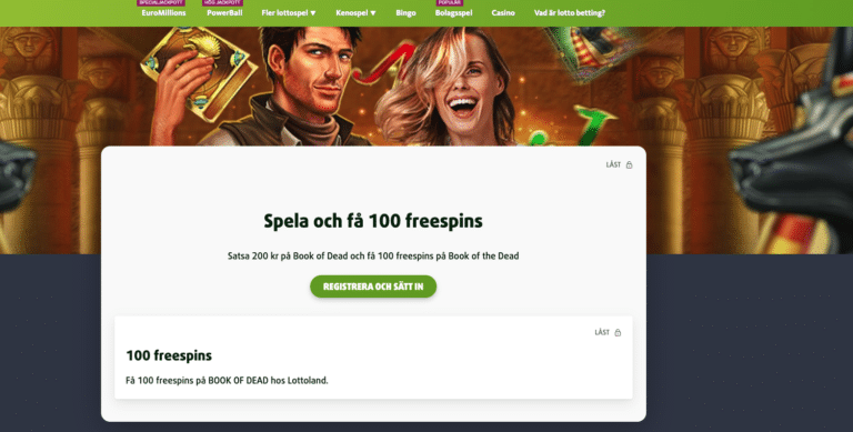 lottoland  100 free spins bonus