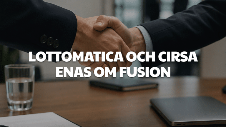 Lottomatica och Cirsa enas om fusion