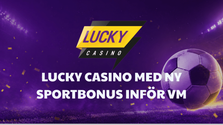 Lucky Casino laddar upp inför VM med ny sportbonus