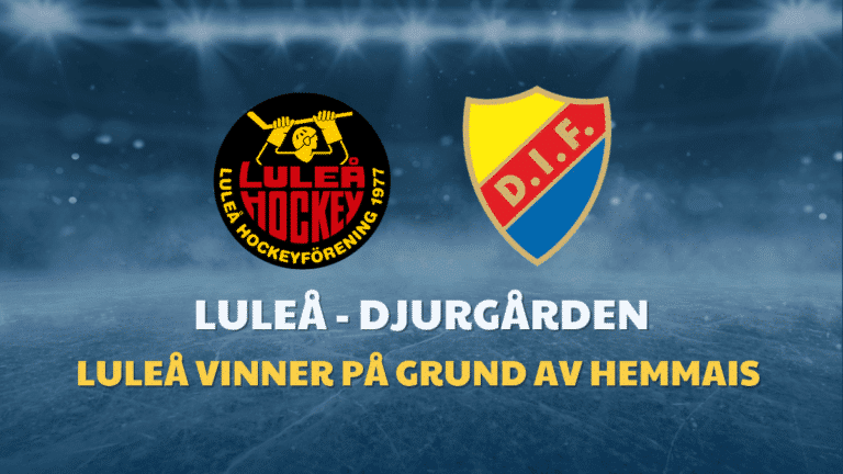 Luleå – Djurgården odds & speltips 13/11