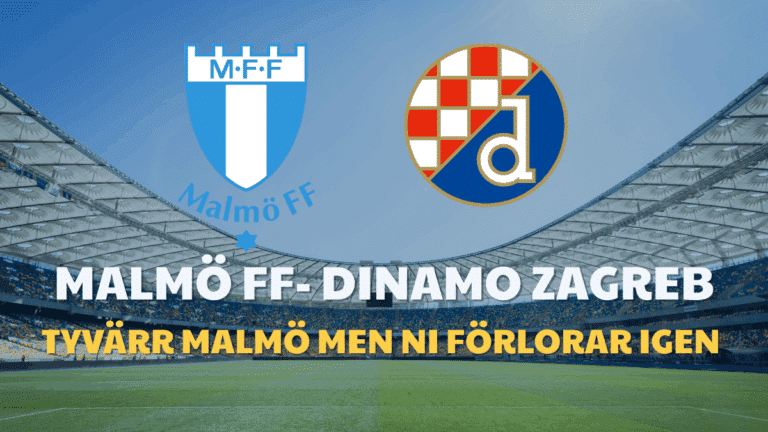 Malmö – Dinamo Zagreb odds och speltips