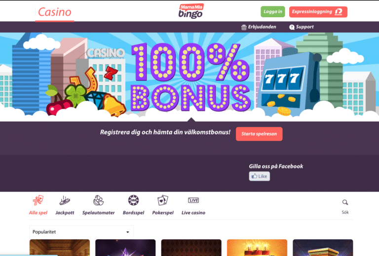 mamamia bingo casino bonus