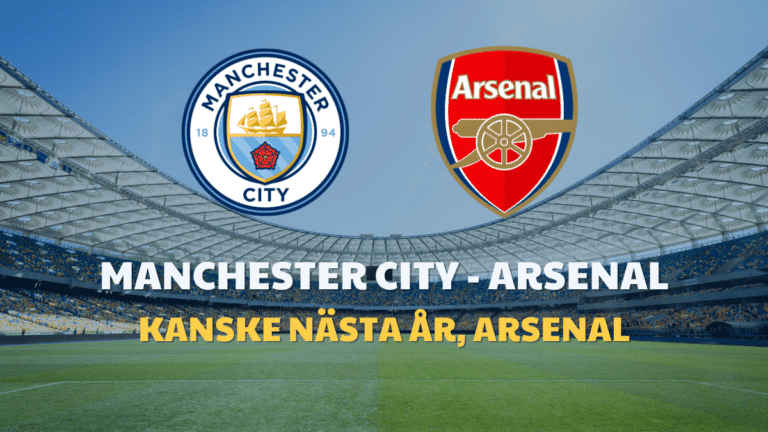 Speltips: Manchester City – Arsenal 19/4