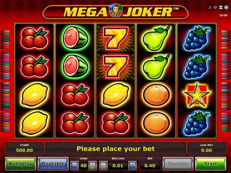 mega joker slot recension