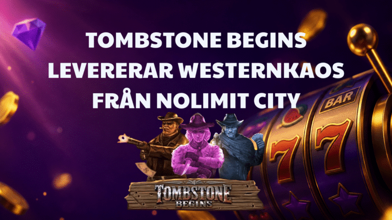 Nolimit City släpper Tombstone Begins