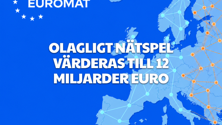 Olagligt nätspel värderas till 12 miljarder euro