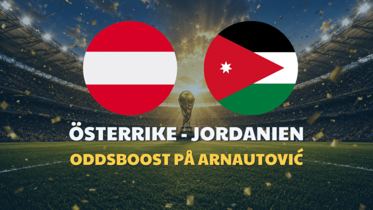 Österrike – Jordanien: Speltips & Oddsboost