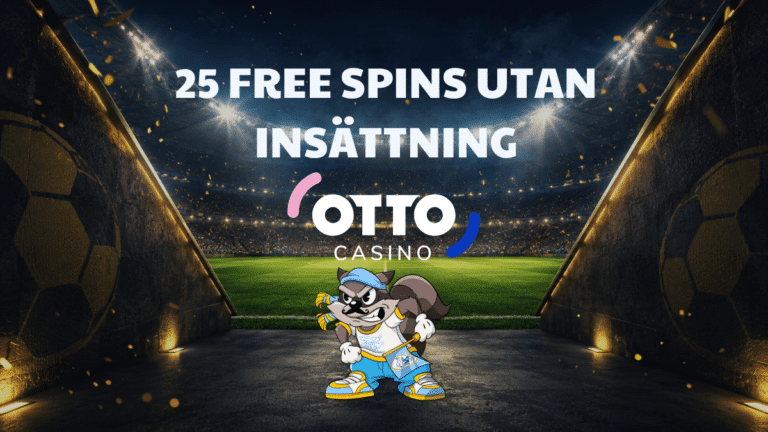 Otto Casino ger 25 free spins utan insättning på Le Fotboll