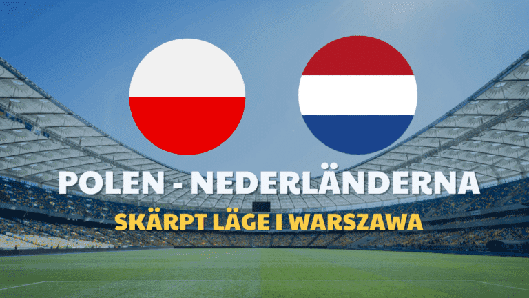 Speltips: Polen – Nederländerna 14/11