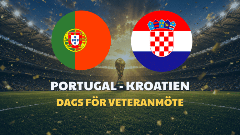 Portugal – Kroatien: Speltips & Odds VM 2026