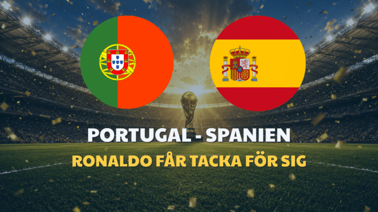 Portugal – Spanien: Speltips & Odds VM 2026