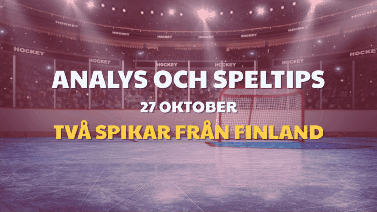 Powerplay tips måndag 27/10