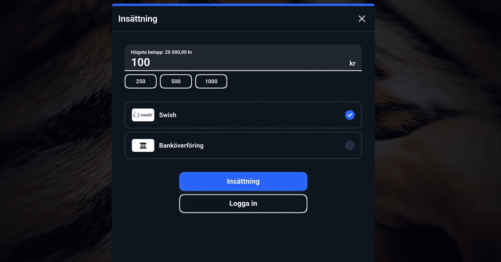 registrering svajpa