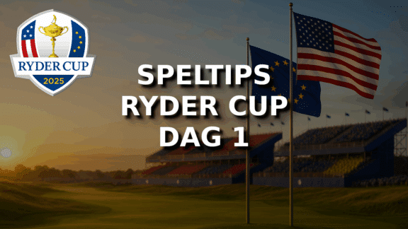 Speltips Ryder cup dag 1 fredag