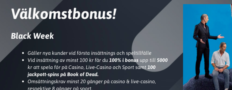 snabbare casino black friday bonus casino casivo se