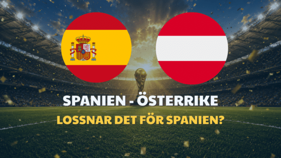 Spanien – Österrike: Speltips & Odds VM 2026