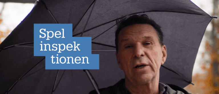 Anders Lundin i kampanj med Spelinspektionen