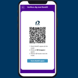 Verifiera din insättning med BankID