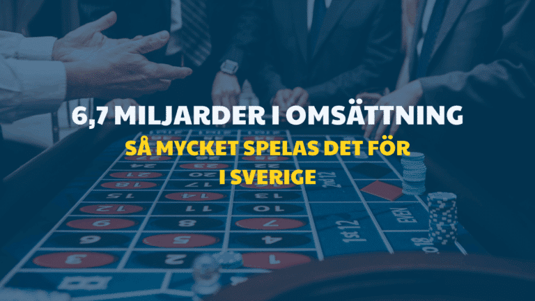 6,7 Miljarder i omsättning på licensierade spelbolag