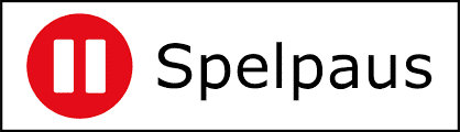 spelpaus logo rod svart casivo se