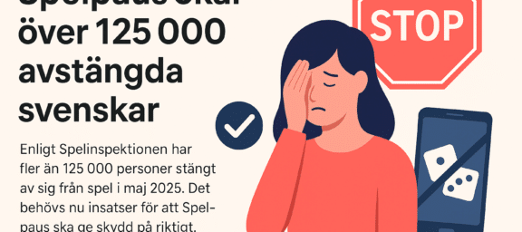 Allt fler använder Spelpaus för att stänga av sig från spel