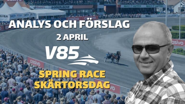 V85 Spring race torsdag 2 april