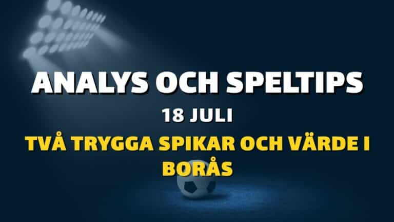 Stryktipset tips 18/7