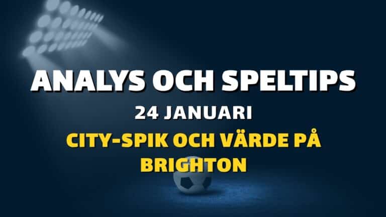 Stryktipset tips 24/01