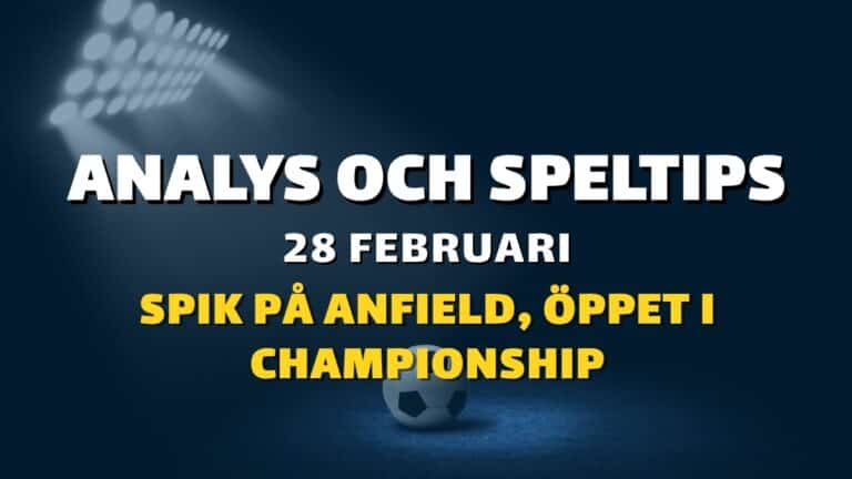 Stryktipset tips 28/2