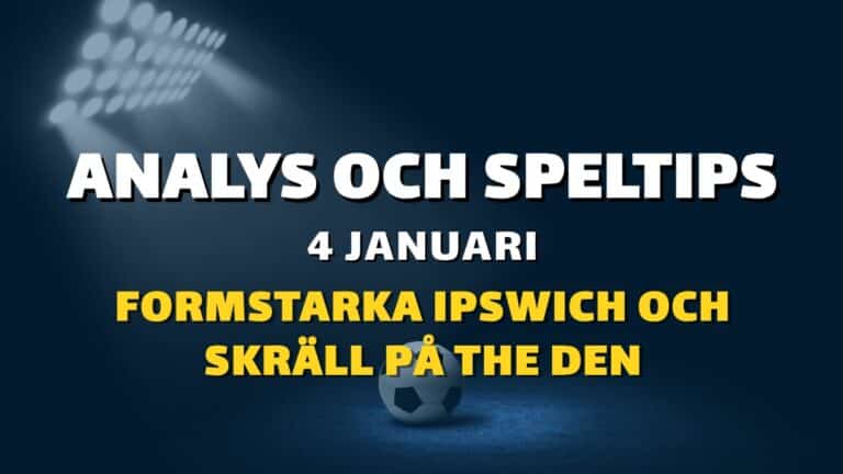 Stryktipset tips 04/01