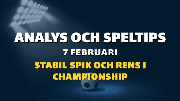 Stryktipset tips 07/2