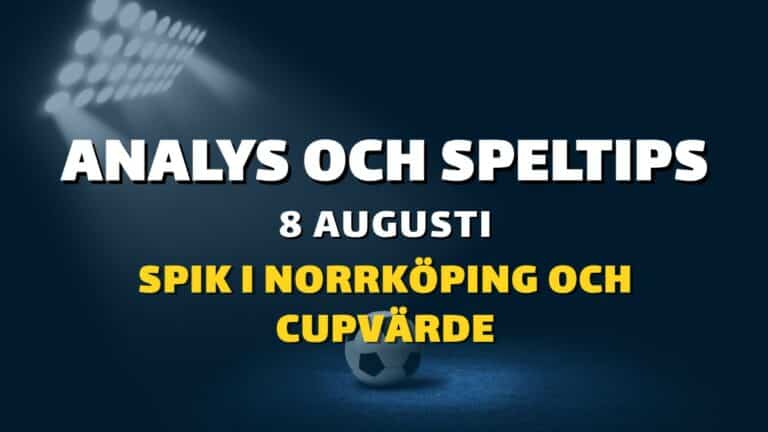 Stryktipset tips 8/8