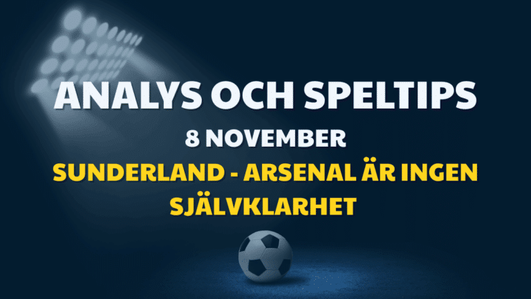 Stryktipset tips 8/11