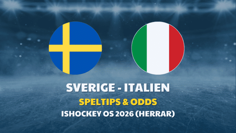 Sverige – Italien ishockey OS 2026