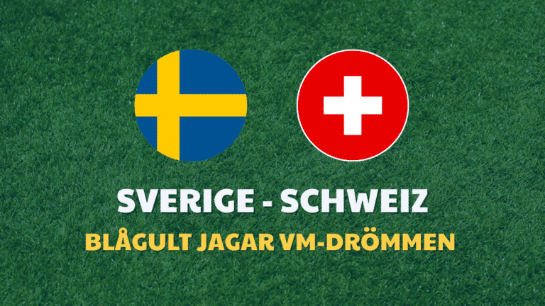 Speltips Sverige-Schweiz