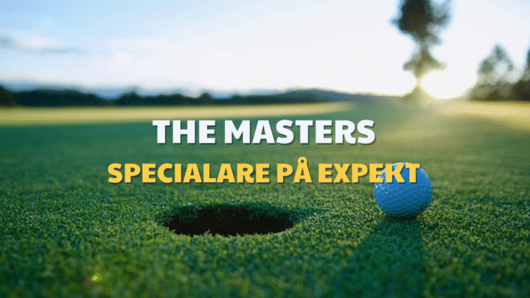 Speltips The Masters – Specialare på Expekt