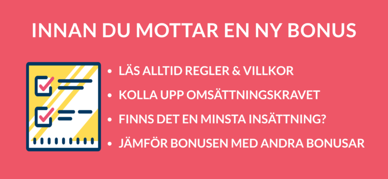 tips för nya betting bonusar