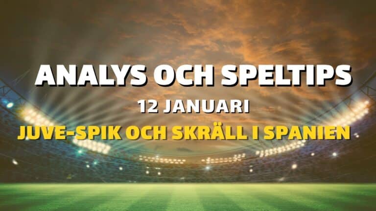 Topptipset tips 12/01