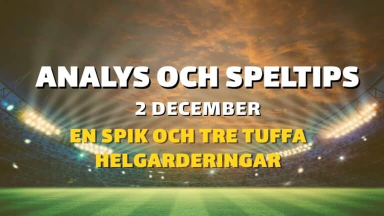 Topptipset tips 02/12