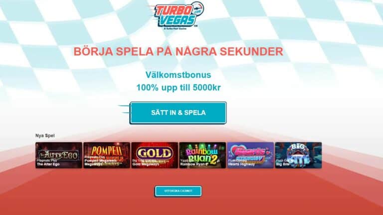 turbovegas casino välkomstbonus